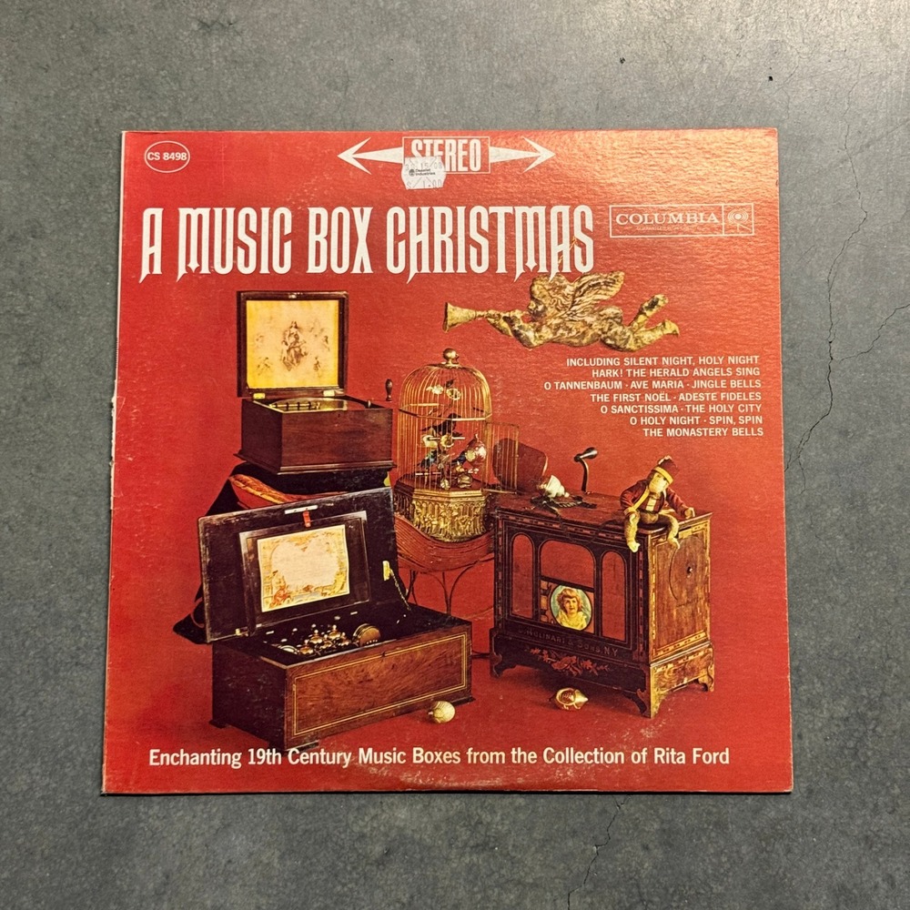 A Music Box Christmas Rita Ford Collection Vinyl LP Columbia CS 8498 Stereo